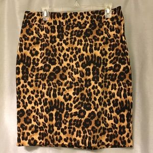Charter Club Leopard Print Skirt